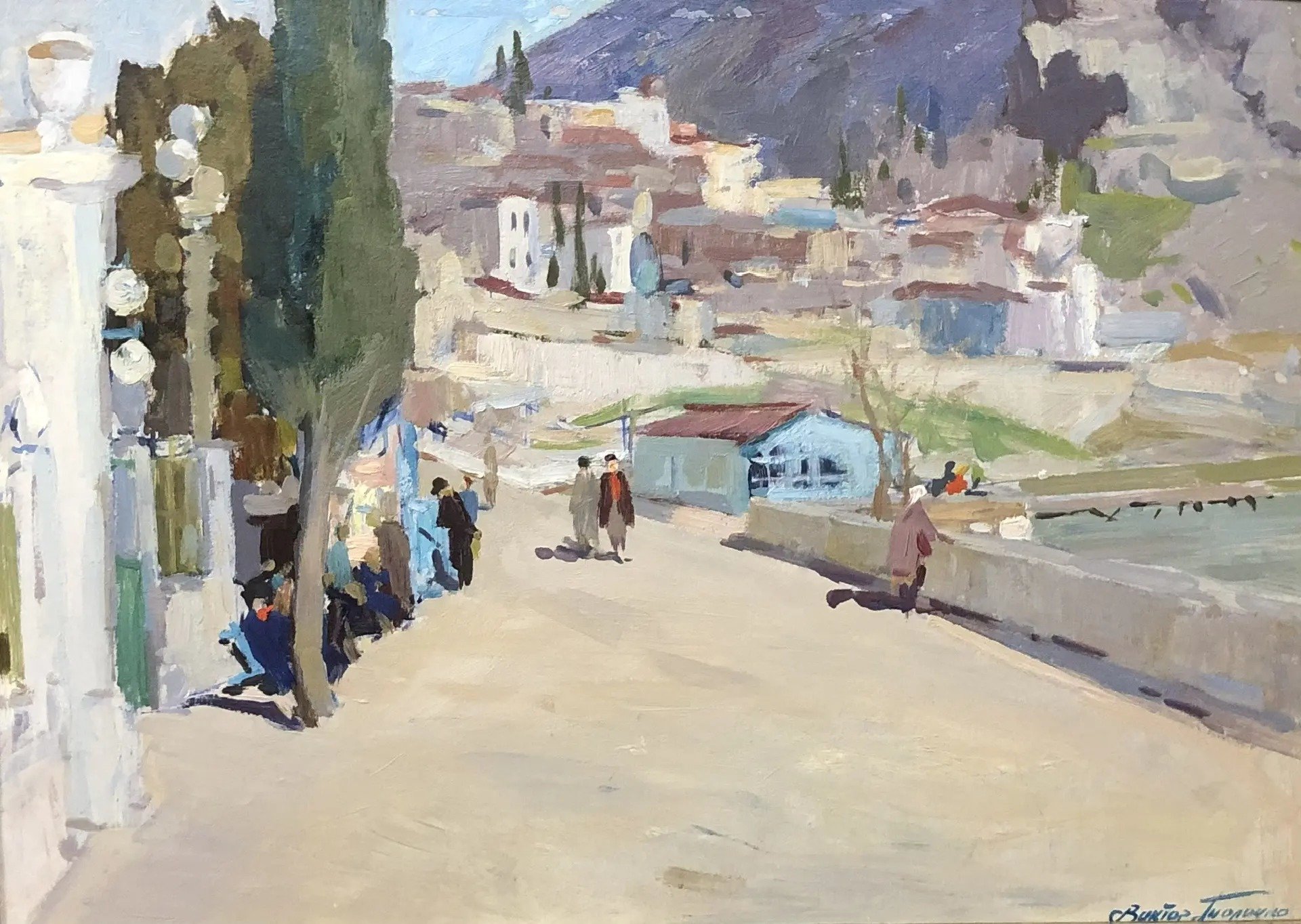 Cropped %d0%a2%d0%be%d0%bb%d0%be%d1%87%d0%ba%d0%be %d0%92.%d0%98. %d0%9d%d0%b0%d0%b1%d0%b5%d1%80%d0%b5%d0%b6%d0%bd%d0%b0%d1%8f. %d0%93%d1%83%d1%80%d0%b7%d1%83%d1%84. 1961 %d0%b3. %d0%9a%d0%b0%d1%80%d1%82%d0%be%d0%bd  %d0%bc%d0%b0%d1%81%d0%bb%d0%be. 50%d1%8570 %d1%81%d0%bc