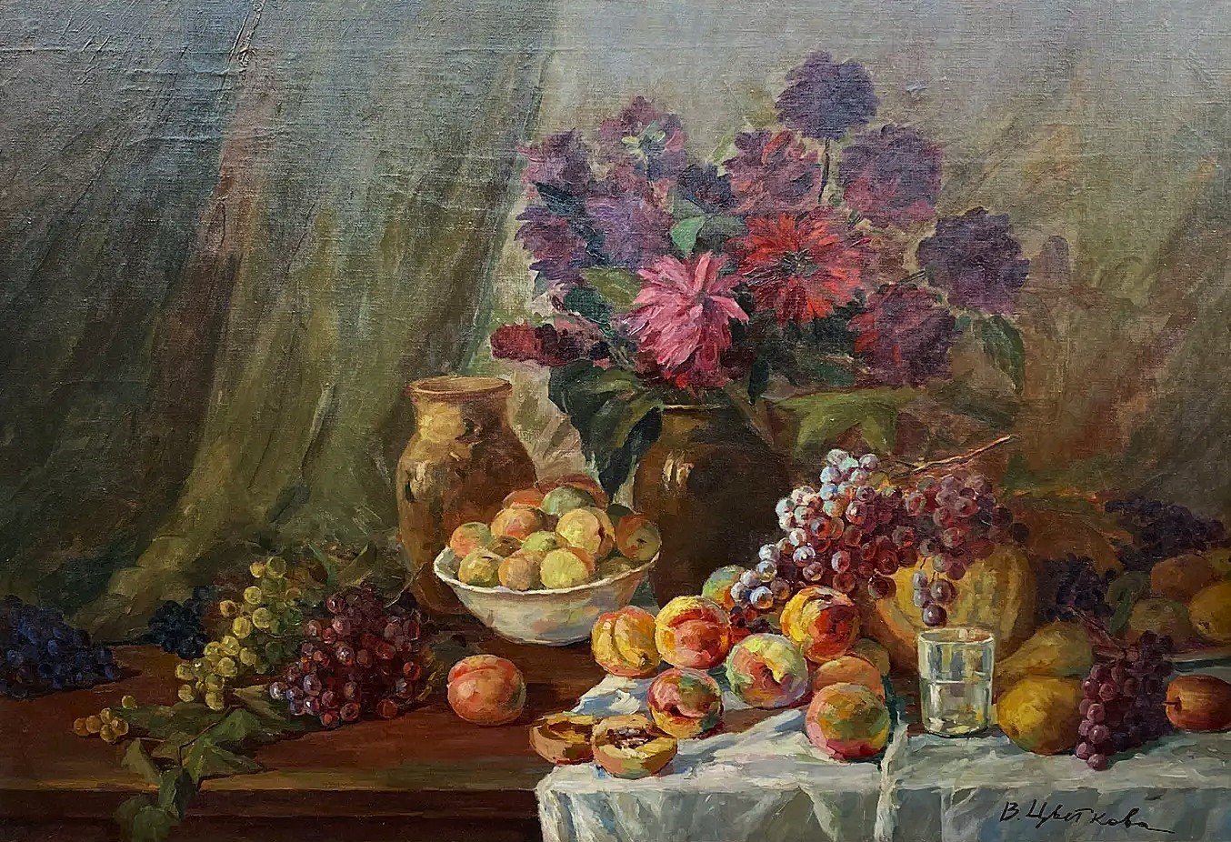 Cropped %d0%a6%d0%b2%d0%b5%d1%82%d0%ba%d0%be%d0%b2%d0%b0 %d0%92.%d0%9f. %d0%a6%d0%b2%d0%b5%d1%82%d1%8b %d0%b8 %d1%84%d1%80%d1%83%d0%ba%d1%82%d1%8b. 1947. %d0%a5%d0%be%d0%bb%d1%81%d1%82  %d0%bc%d0%b0%d1%81%d0%bb%d0%be. 100%d1%85150